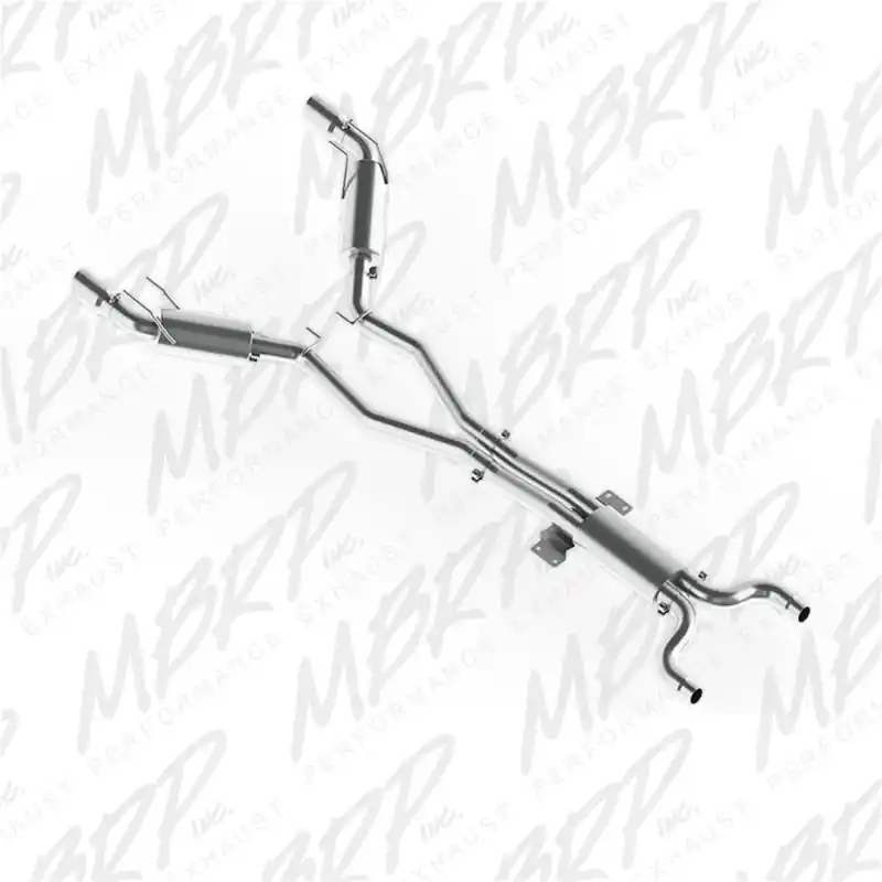 Markdown MBRP 2010 Chev Camaro V8 6.2L Automatic (L99) 3 Dual Cat Back Round Tips T409