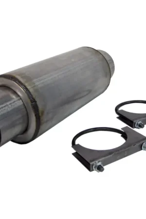 MBRP Universal Resonator 4 Inlet /Outlet 12 Body 18 Overall Aluminized Weekend Sale