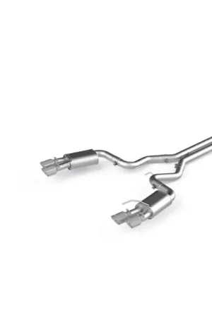 MBRP 18-19 Ford Mustang GT 5.0 3in Dual Split Rear AL Cat Back w/ Quad 4.0in Dual Wall Tips Order Now