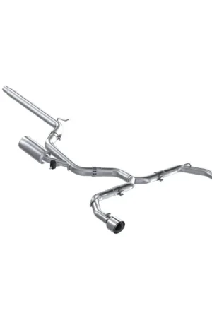 MBRP 2022 Volkswagen Golf GTI MK8 T304 SS 3in Cat-Back Exhaust 2.5in Dual Split Rear w/ SS Tips Professional Grade