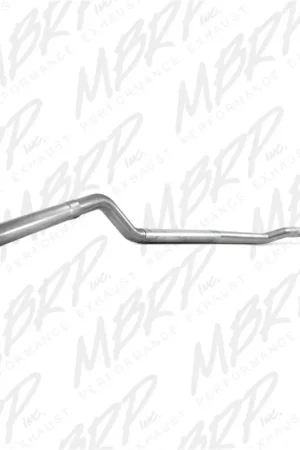 MBRP 88-93 Dodge 2500/3500 Cummins 4WD Turbo Back Single Side Exit No Muffler PLM Series Exhaust Hot Deal