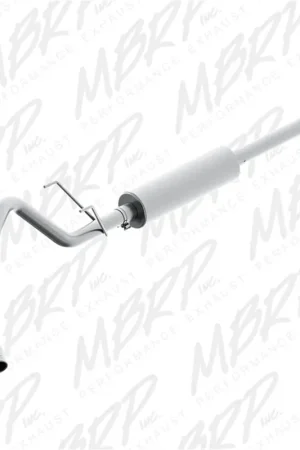 Factory Price MBRP 01-05 Toyota Tacoma 2.7/3.4L (4x4 Only) 2.5in Cat Back Single Side Exit Alum Exhaust System