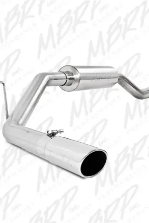 Free Returns MBRP 00-06 Toyota Tundra All 4.7L Models Resonator Back Single Side Exit Aluminized Exhaust System
