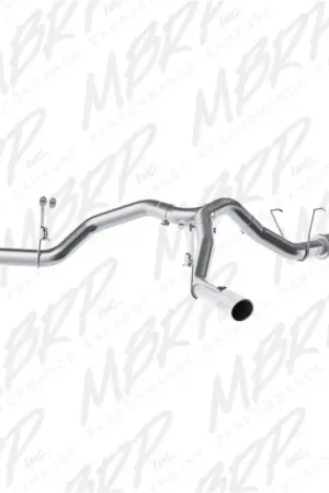 MBRP 14-16 Ram 2500 6.4L 4in 409 SS Dual Side Split Outlet Cat Back Exhaust High Quality