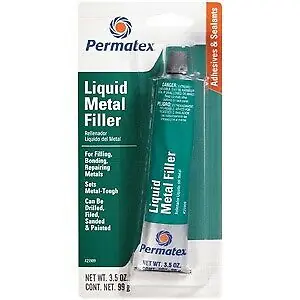 Crafted PERMATEX® LIQUID METAL FILLER 25909