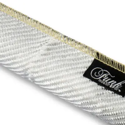 Silver Carbon Fibre Sleeving (Sewn) Money Back Guarantee