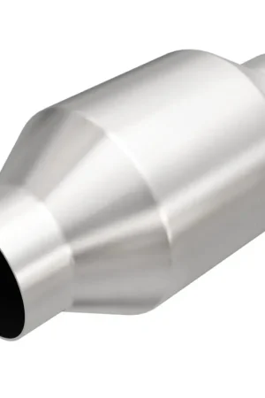 Shop Now MagnaFlow Conv Univ 2.5in Inlet/Outlet Center/Center Round