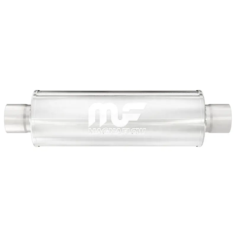 Shop Now MagnaFlow Muffler Mag SS 4X4x14 2/2 2inch core