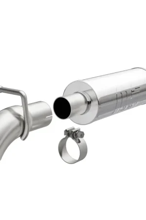 MagnaFlow 18-19 Jeep Wrangler 3.6L 2.5in Turndown Exit Stainless Steel Cat-Back Exhaust Instant Buy