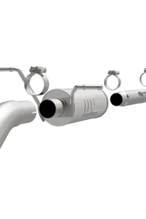 MagnaFlow 14 Chev Silverado V8 5.3L SC Cab Turn Down in Front of Rr Tire SS Catback Perf Exhaust Limited Edition