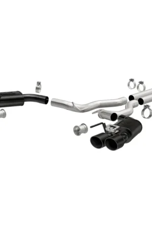 Super Sale MagnaFlow SYS Cat-Back 2018 Ford Mustang GT 5.0L Competition Dual Exit Black 4in Tips