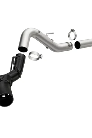 Flash Sale MagnaFlow CatBack 2018 Ford F-150 V6-3.0L Dual Exit Black Stainless Exhaust - MF Series