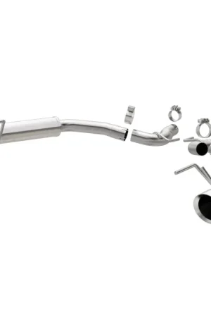 Price Drop MagnaFlow Axle Back, SS, 2.5in, Competition, Dual Split Polish 4.5in Tip 2015 Ford Mustang Ecoboost