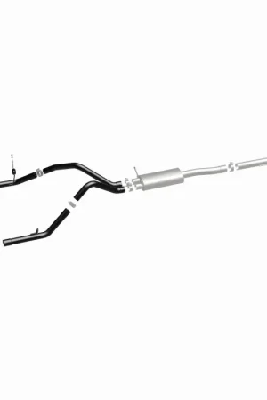 Professional Grade MagnaFlow SYS Cat-Back 4in Black Dual Split Rear Tips 14-15 Chevy Silverado/GMC Sierra 4.3L-5.3L