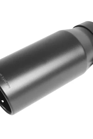 Limited Offer MagnaFlow Tip Stainless Black Coated Single Wall Round Single Outlet 6in Dia 5in Inlet 13in L