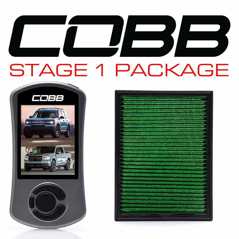 Low Price Cobb 21-22 Ford Bronco Sport Badlands / 22-23 Maverick (Incl. 2023 Tremor) EcoBoost Stg 1 Power Pkg