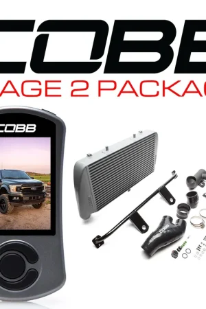 Cobb 2020 Ford F-150 EcoBoost 3.5L Stage 2 Power Package (No Intake) - Silver High Quality