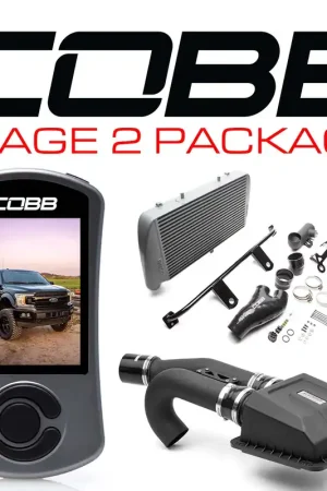 Warranty Included Cobb 2020 Ford F-150 EcoBoost 3.5L Stage 2 Power Package - Silver