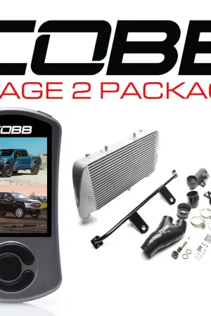 Cobb Ford F-150 Ecoboost Raptor/Ltd. Stage 2 Power Package - Silver (NO INTAKE) Professional Grade