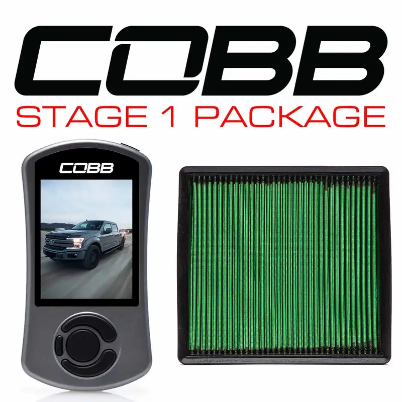 Buy Today Cobb 17-19 Ford F-150 EcoBoost 3.5L Stage 1 Power Package w/TCM