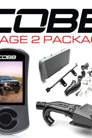 Cobb 2020 Ford F-150 EcoBoost 3.5L Stage 2 Redline Carbon Fiber Power Package - Silver Brand New