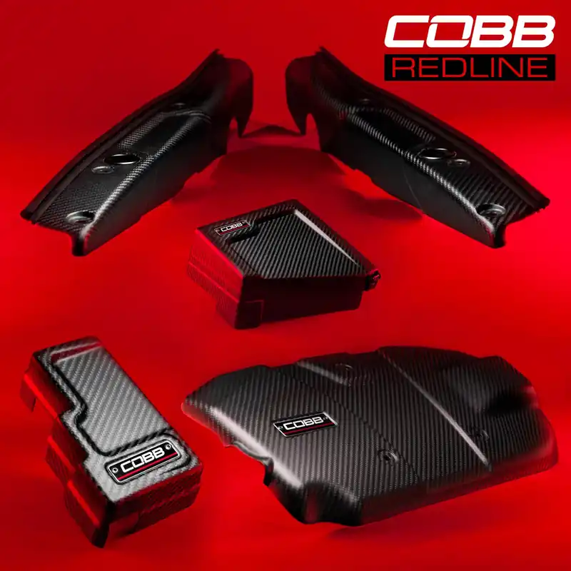 Cobb 22-25 Subaru WRX Redline Matte Carbon Fiber Dress-Up Kit Bargain