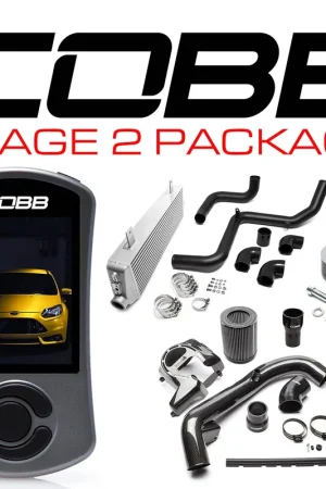 Same Day Shipping Cobb 13-18 Ford Focus ST Stage 2 Carbon Fiber Power Package