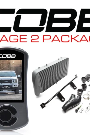 Grab Now Cobb 18-20 Ford F-150 2.7L Stage 2 Power Package - Silver (NO INTAKE)
