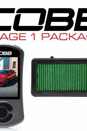 Cobb 17-20 Honda Civic Si (FC1) Coupe/Sedan MT Stage 1 Power Package Free Returns