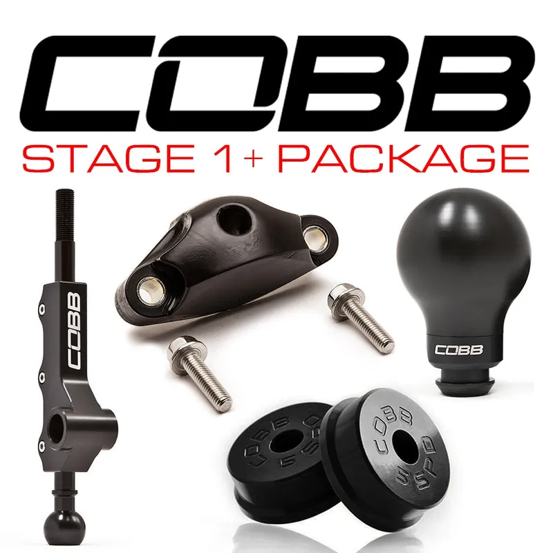 Cobb Subaru 02-07 WRX 5MT Stage 1+ Drivetrain Package w/Wide Barrel Shifter No Minimum Order