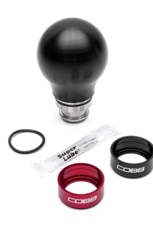 Cobb Subaru 5-Speed COBB Short Weighted Knob - Black Instant Buy