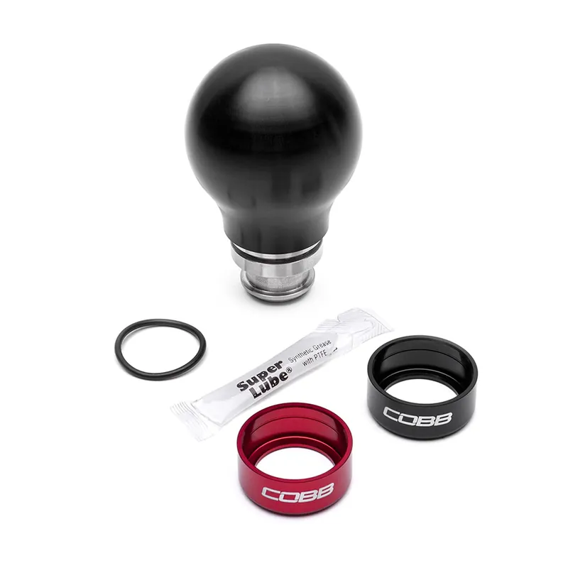 Cobb Subaru 5-Speed COBB Short Weighted Knob - Black Instant Buy