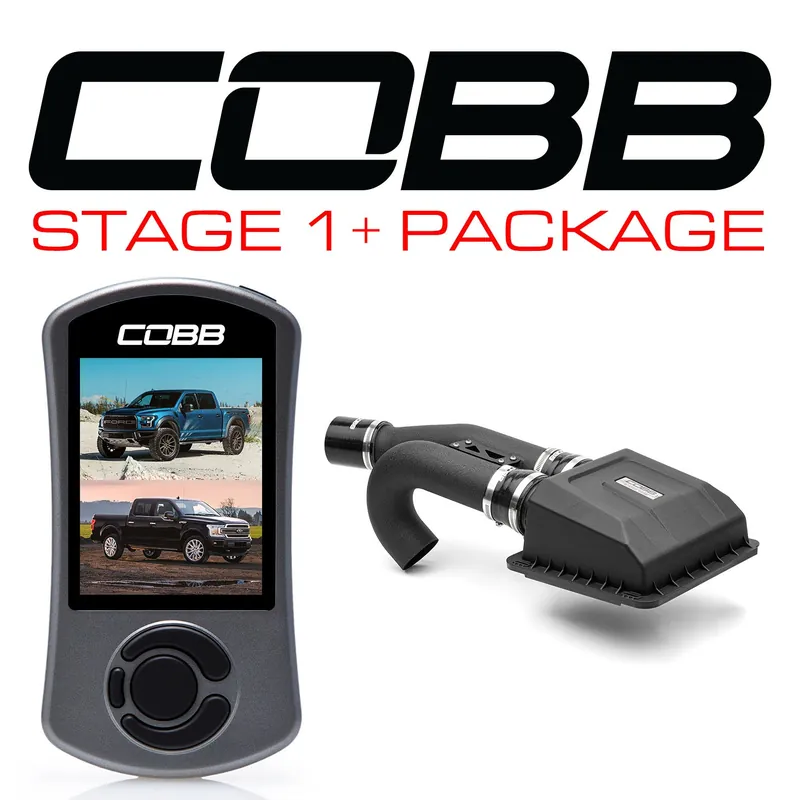 Instant Buy Cobb 17-19 Ford F-150 Raptor Stage 1+ Power Package w/TCM Flashing