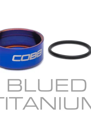 New Arrival Cobb Knob Trim Ring - Blued Titanium