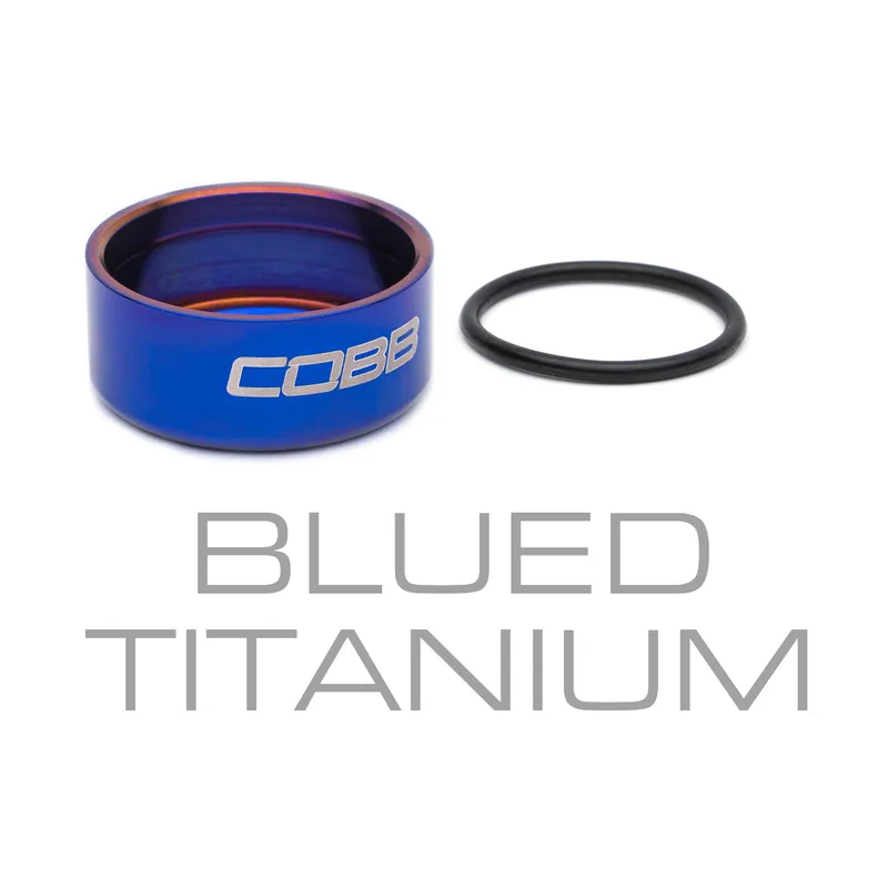 New Arrival Cobb Knob Trim Ring - Blued Titanium