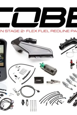 Cobb 15-21 Subaru STI (Incl. 2018 Type RA) NexGen Stage 2 + Flex Fuel Redline CF Power Package Time-Limited