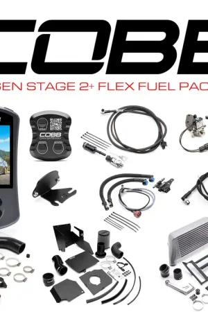 Cobb 18-21 Subaru WRX NexGen Stage 2 + CAN Flex Fuel Power Package (SF Intake) - Silver Must Have