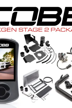 Cobb 15-21 Subaru WRX NexGen Stage 2 Power Package w/SF Intake - Silver Limited Time