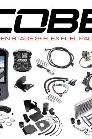 Last Chance Cobb 15-17 Subaru WRX NexGen Stage 2 + CAN Flex Fuel Power Package (SF Intake) - Silver