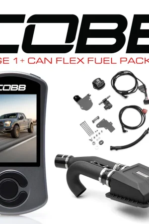 Cobb 17-20 Ford F-150 Ecoboost Raptor Stage 1+ CAN Flex Fuel Power Package Instant Buy