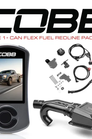 Cobb 17-20 Ford F-150 Ecoboost Raptor w/TCM Stage 1+ CAN Flex Fuel Redline CF Power Package Fresh Stock