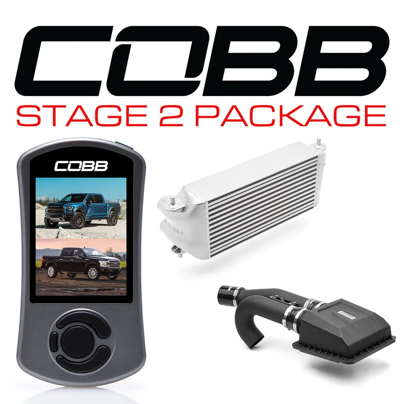 Cobb Ford F-150 Ecoboost Raptor/Ltd. w/TCM Stage 2 Power Package - Silver (Factory Loc. I/C) Big Sale