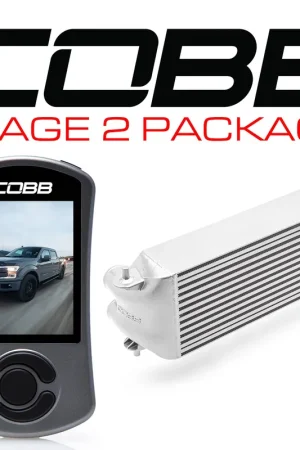 Cobb 17-19 Ford F-150 EcoBoost 3.5L Stage 2 Power Package w/TCM - Silver Worldwide Shipping
