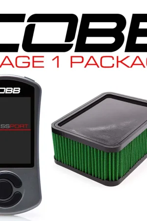Top Pick Cobb 17-18 Porsche Macan Base Stage 1 Power Package
