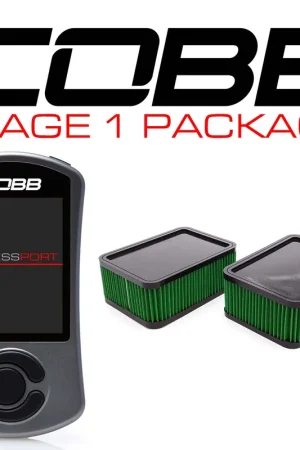Cobb Porsche Macan 15-18 Turbo/S & 17-18 GTS Stage 1 Power Package Fresh Stock