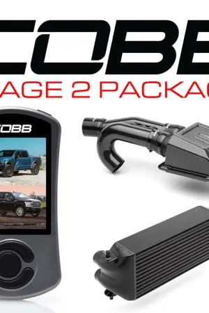 Weekend Sale Cobb Ford F-150 Ecoboost Raptor/Ltd. Stage 2 Redline CF Pwr Pkg - Black (Factory Loc. I/C)