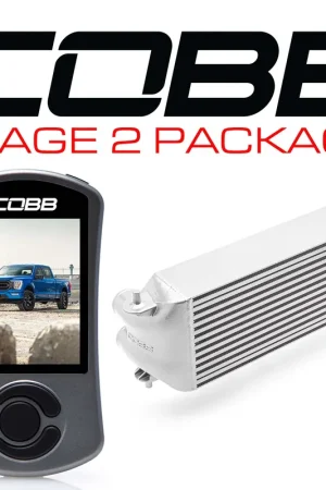 Cheap Cobb 21-22 Ford F-150 3.5L/Tremor (Factory Location Intercooler) Stage 2 Power Package - Silver