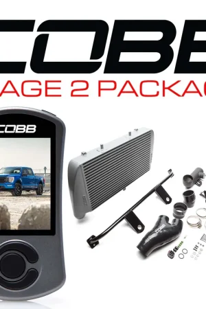 Cobb 21-22 Ford F-150 3.5L Tremor Stage 2 Power Package - Silver Original