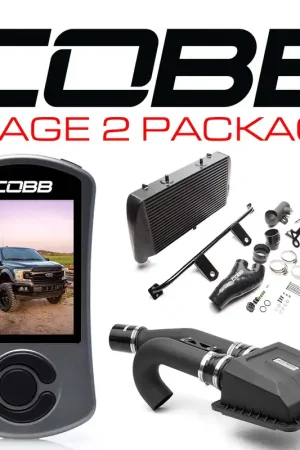 New Arrival Cobb 2020 Ford F-150 EcoBoost 3.5L Stage 2 Power Package - Black