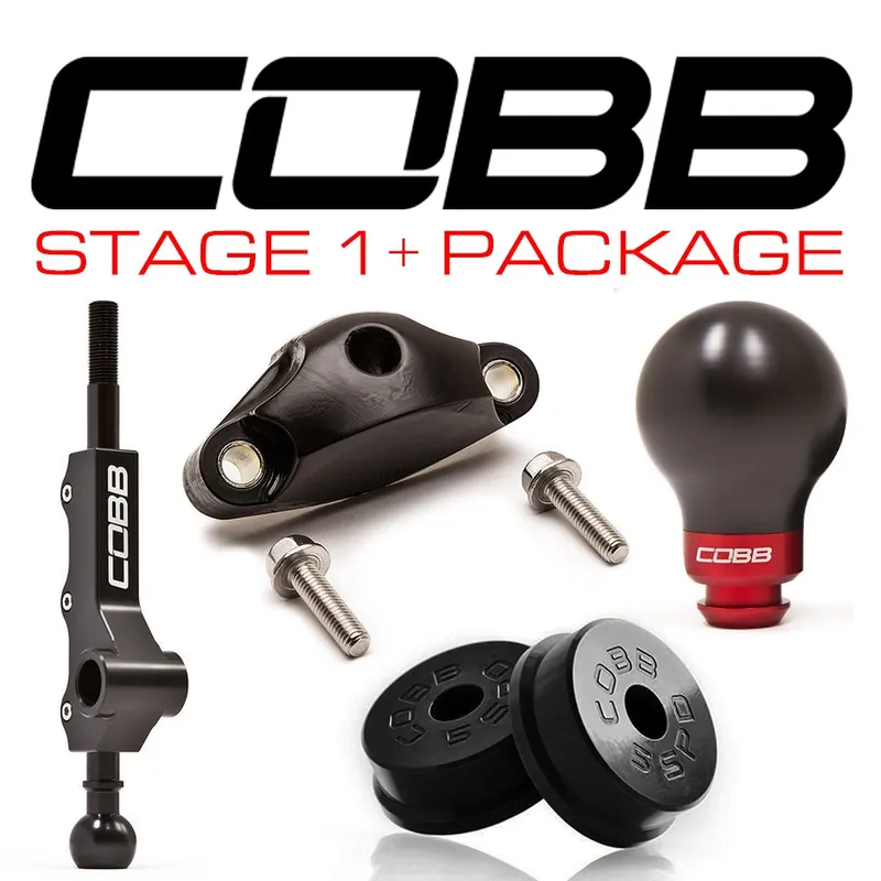Original Cobb Subaru 02-07 WRX 5MT Stage 1+ Drivetrain Package w/Tall Shifter
